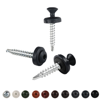 Klampiarska skrutka 4,8 × 35 mm Torx s podložkou EPDM