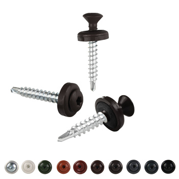Klampiarska skrutka 4,8 × 35 mm Torx s podložkou EPDM