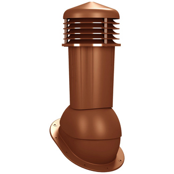 Ventilačný komín Normal Plus Ø125 mm pre ploché střechy s odvodom oddenzátu