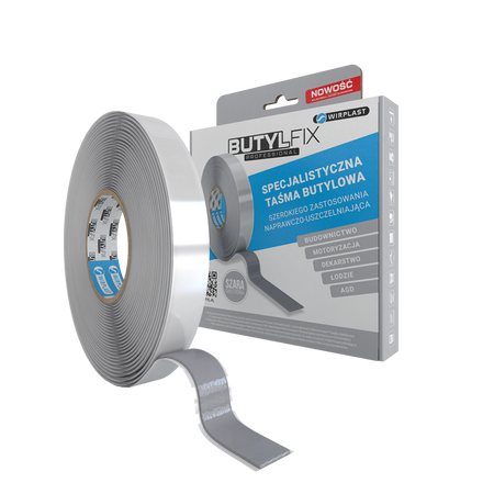 Sivá butylová páska Butylfix 20mm/3,0mm