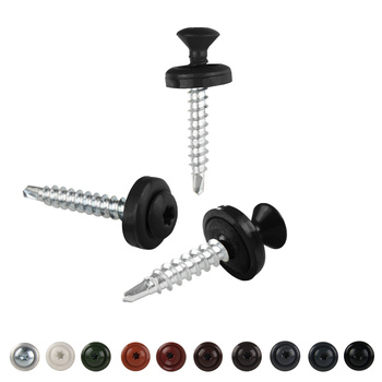 Klampiarska skrutka 4,8 × 35 mm Torx s podložkou EPDM