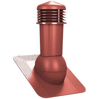 Ventilačný komín Standard Plus Ø125 mm s asfaltovými doskami na kondenzáciu