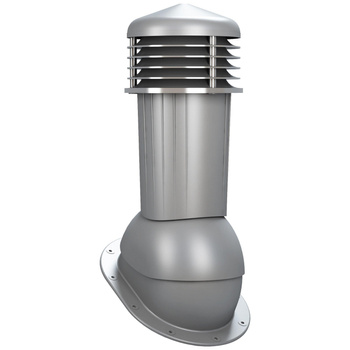 Ventilačný komín Normal Plus Ø125 mm pre ploché střechy s odvodom oddenzátu