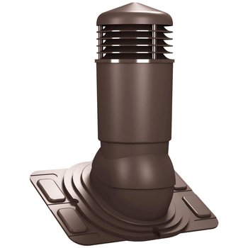 Ventilačný komín Standard Plus Ø125 mm izolovaný s nízkymi trapézovými plechmi