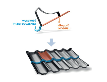 Držiak strešnej lávky BD 350/20