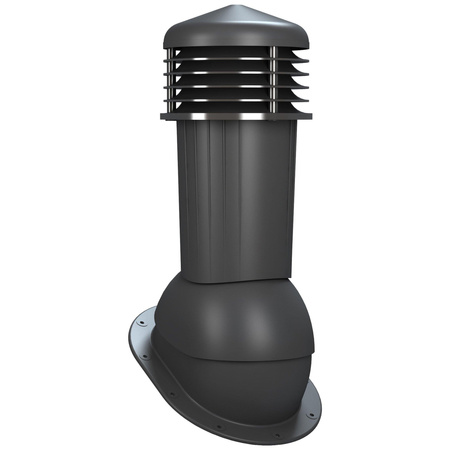 Ventilačný komín Normal Plus Ø125 mm pre ploché střechy s odvodom oddenzátu