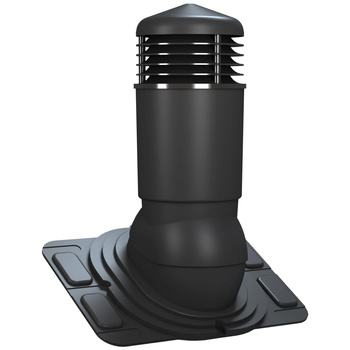 Ventilačný komín Standard Plus Ø125 mm izolovaný s nízkymi trapézovými plechmi